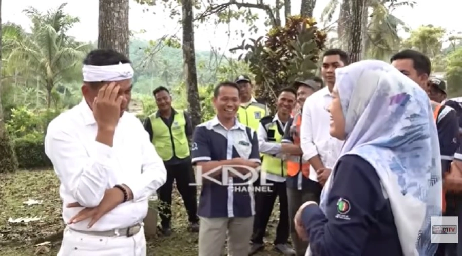 KDM Sidak Sumber Air Aqua Ternyata dari Bawah Tanah, Bukan Air Pegunungan